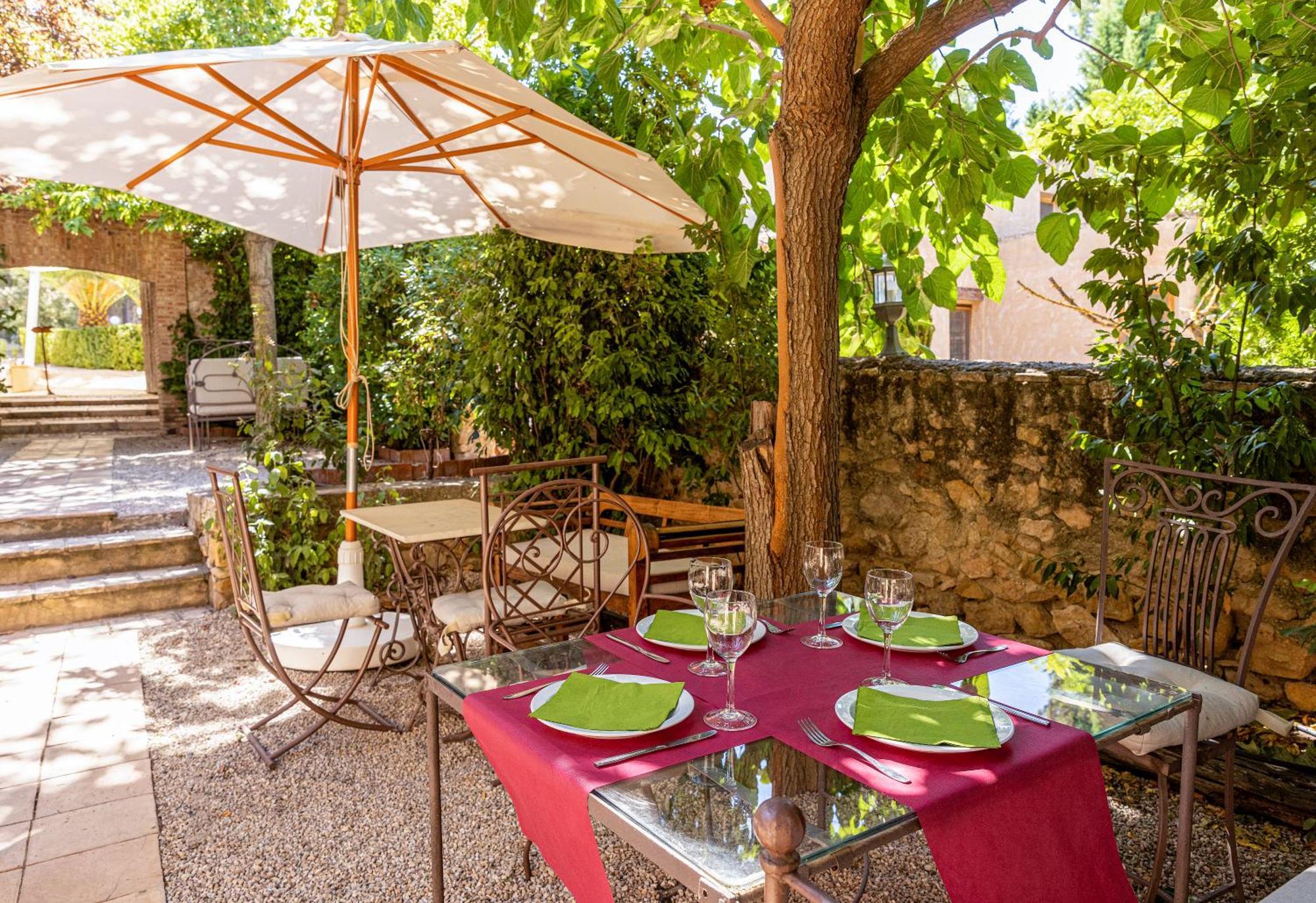 Hotel Rural Mas Fontanelles Biar Exterior photo