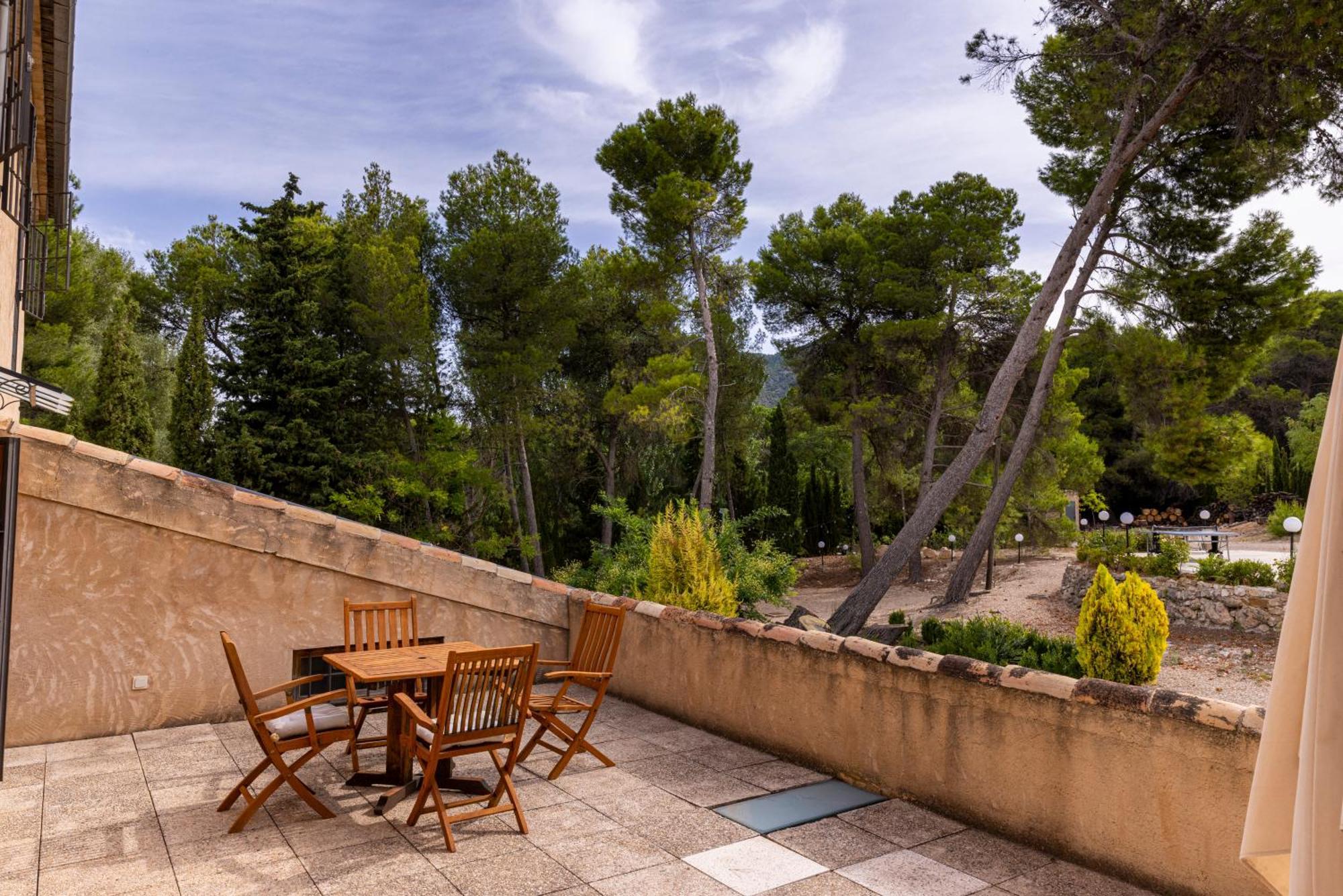Hotel Rural Mas Fontanelles Biar Exterior photo